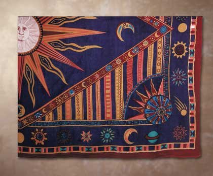 32462 Celestial Print Cotton Sheet
