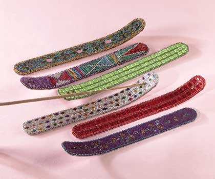 33114 1-Dozen Jeweled Incense Holders (Retail - 3.99ea.)