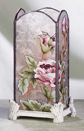 33181 Victorian Roses Votive Holder