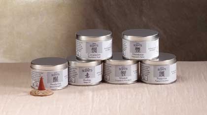 33516 6 Incense Tins with Soapstone Burner (Retail - 5.95ea.)