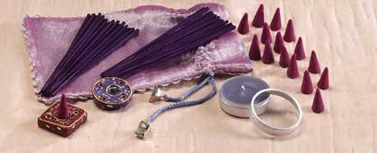 33523 Incense, Burner, Votive in Organza Bag