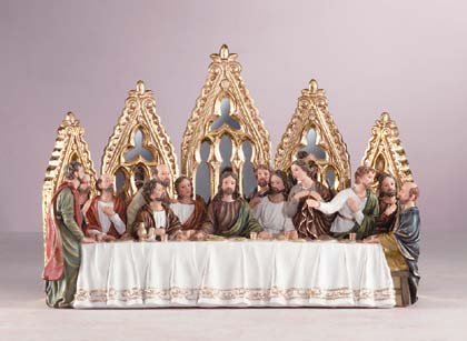 33531 Last Supper with Mirror Backdrop