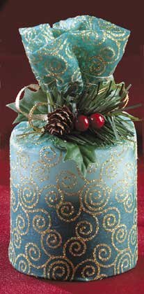 33548 Christmas Candle in Pouch