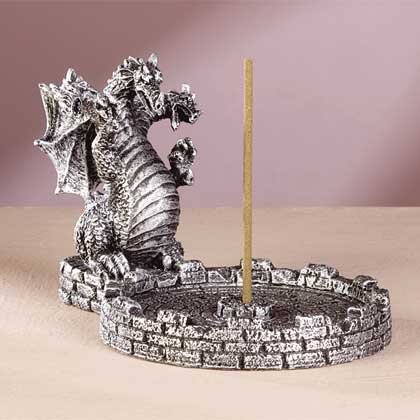 33568 Three-Headed Dragon Incense Holder