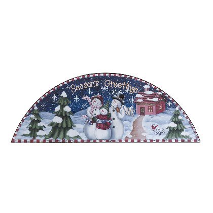 33777 "Season's Greetings" Snowman Door Crown