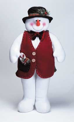 33924 Plush Snowman