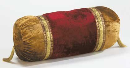 34029 Velvet Bolster Pillow