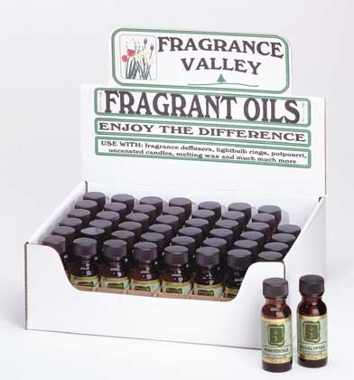 34030 4 DZ Fragrance Valley Oils (Retail - 4.99ea)