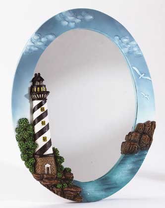 34094 Lighthouse Wall Mirror