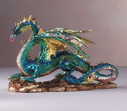 34214 Multicolored Metallic Dragon