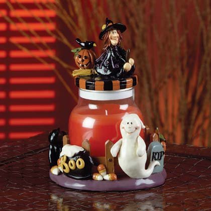 34582 Halloween Candle Jar