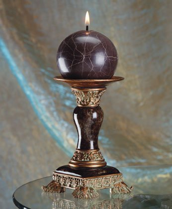 34590 Marble Design Candle Holder