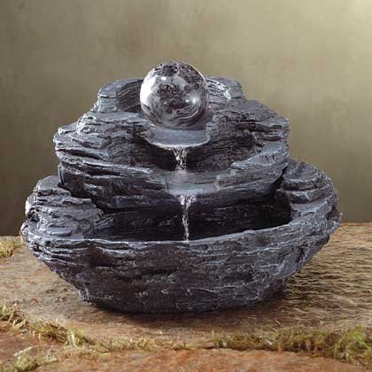 34807 Rock Design Desk Fountain