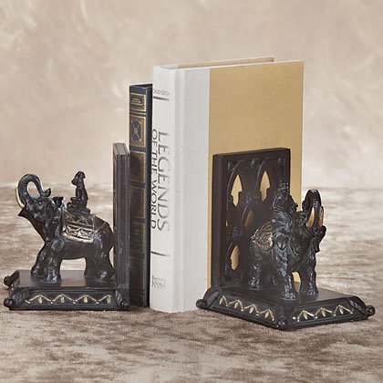 34890 Monkey and Elephant Bookends