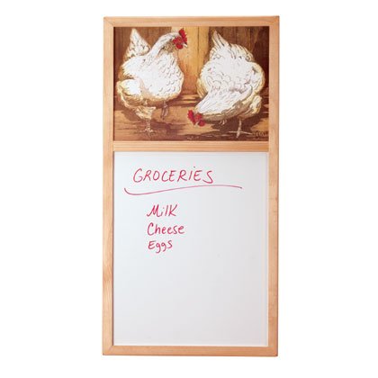 35063 Hen-themed writing board