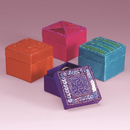35220 Mini Keepsake Sequin Boxes