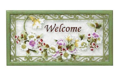 35293 Welcome Plaque