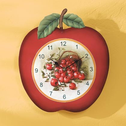 35320 Apple Shaped Clock