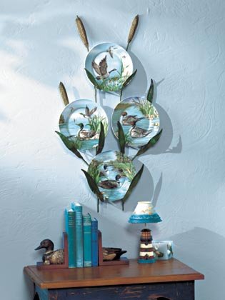 35324 Marshland Waterfowl Plate Set