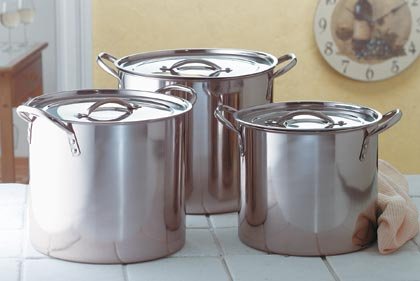 35351 Stainless Steel Stock Pot