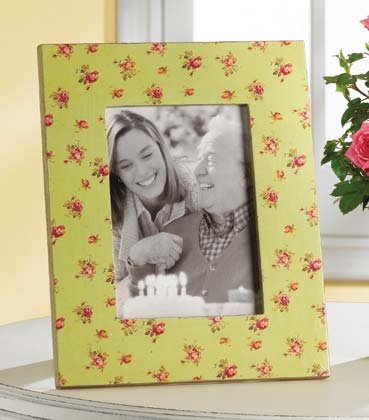 35626 Roses Wood Photo Frame
