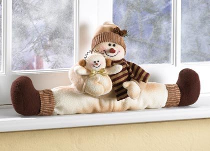 35710 Snowman Window Ornament