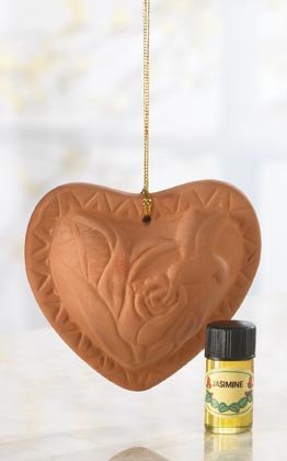 35830 Heart with Jasmine Oil Diffuser