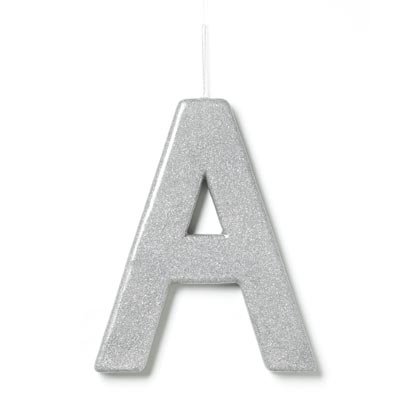 36829 Glitter Initial A
