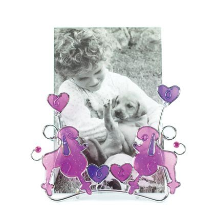 36870 Pink Poodles Wire Frame