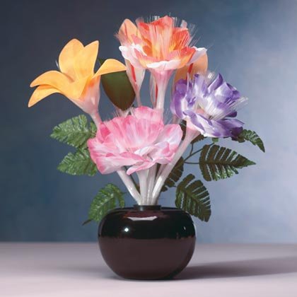 35254 Fiber Optic Animated Floral Bouquet