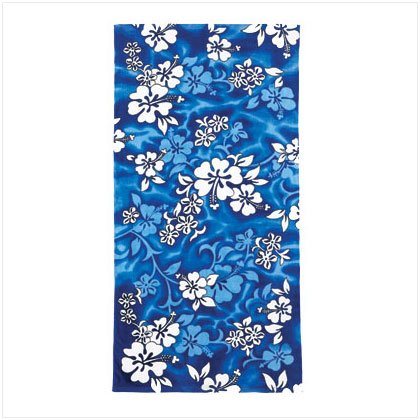 36018 Beach Towel Blue Hyacinth
