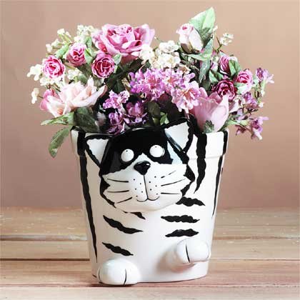 33714 Cat Planter