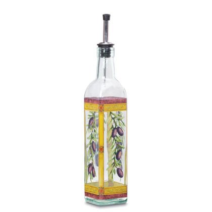 35801 MONTALCINO GLASS OIL BOTTLE