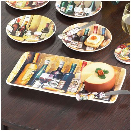 35798 IN VINO VERITAS SERVNG PLATTER