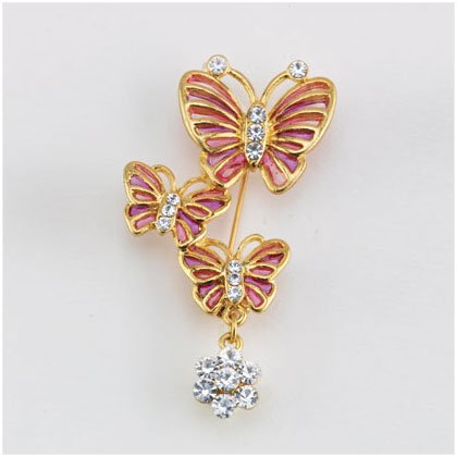 36901 Butterfly Trio Pin