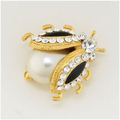 36900 Gold Plated Bumblebee Pin