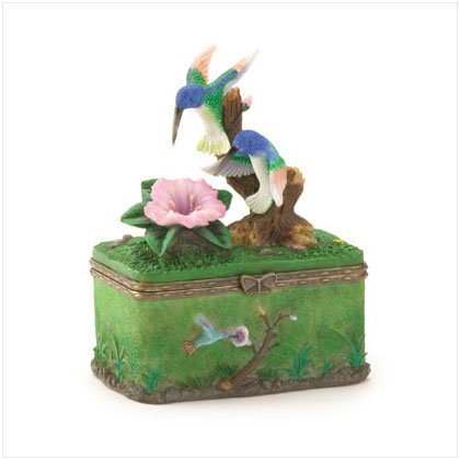 36244 Hummingbird Trinket Box