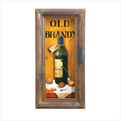 36415 Old Brandy Shadowbox Art