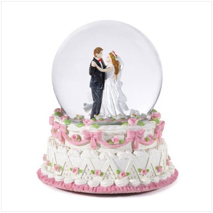 36172 Bridal Snowglobe