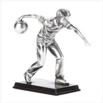 36180 Pewter-Finish Bowler