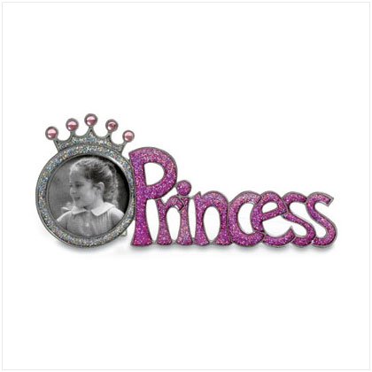 36493 "Princess" Crown Pewter Frame