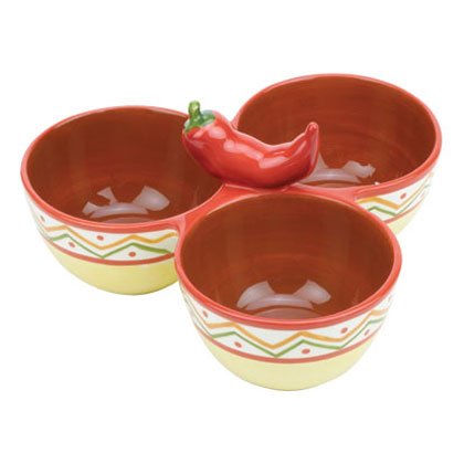 36691 Chili Pepper Condiment Server