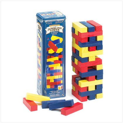 36723 Jumbling Tower II Asst. In Tin