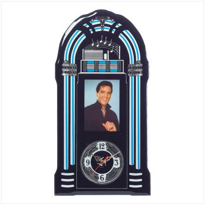 36714 Elvis Jukebox Wall Clock