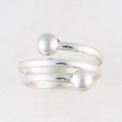 36913 Spiral Toe Ring