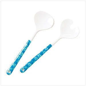 36683 BLUE SERVING UTENSIL SET