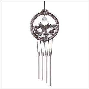 31204 Hummingbird Crystal Wind Chimes