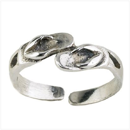 36923 Double Flip-Flop Toe Ring