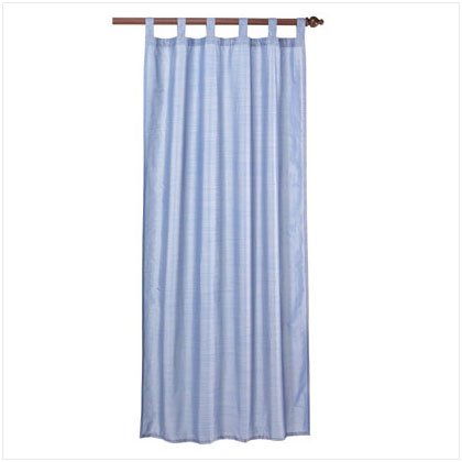 37031 Blue Polystrait Curtain