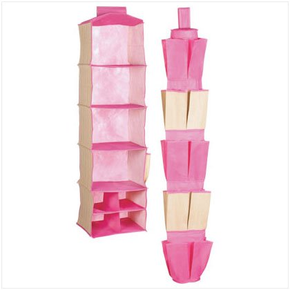 37261 Closet Organizer 2 Pack-pink